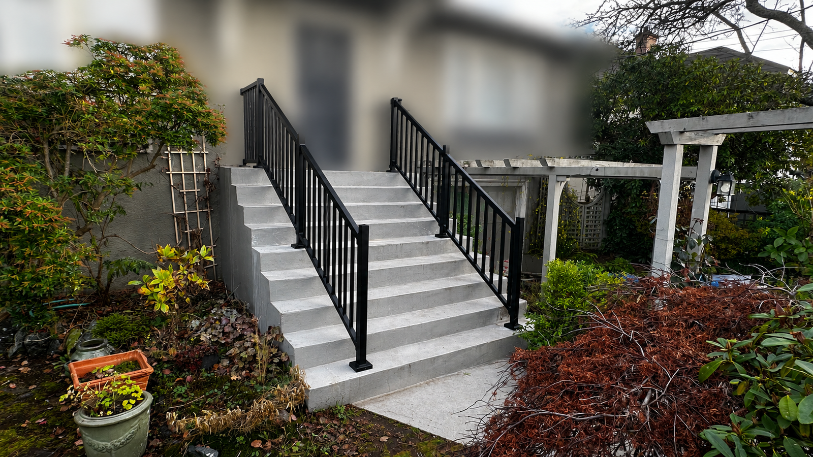 Handrailing replacement-Complete custom aluminum system